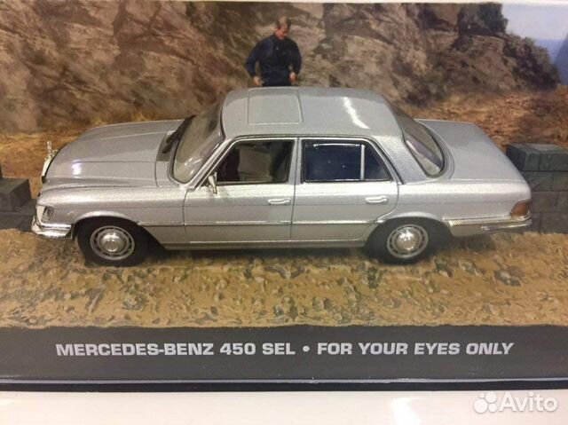 Модель Mercedes W116 1:43