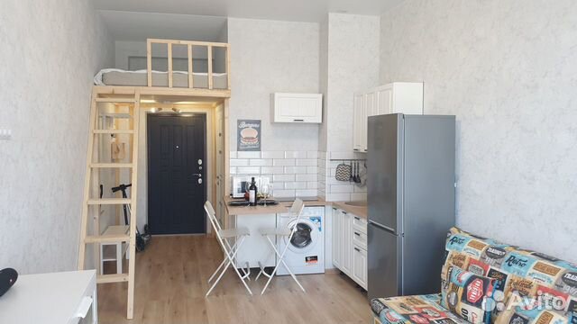 

Квартира-студия, 25,3 м², 3 кровати