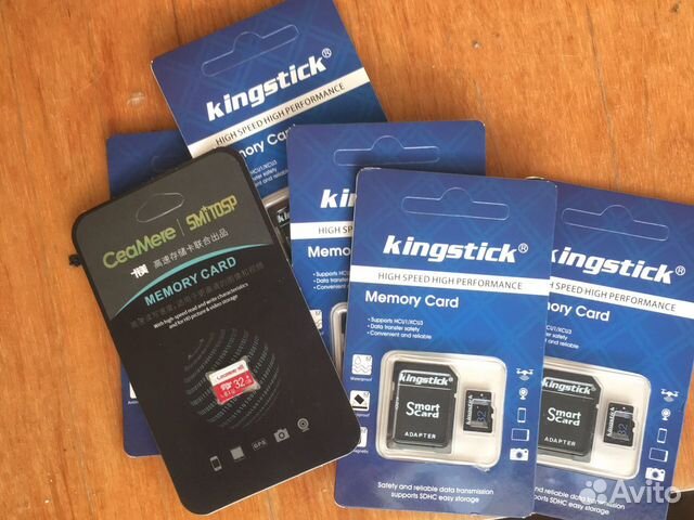 Карта памяти MicroSD 32