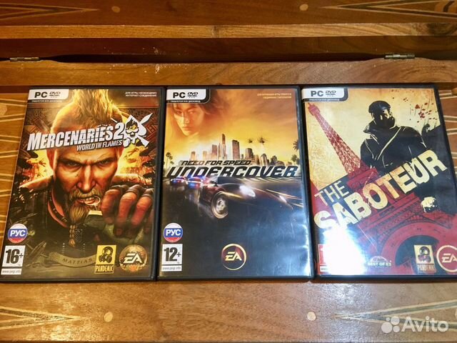 Компьютерная игра, Merchenaries2; NFS; Sabot