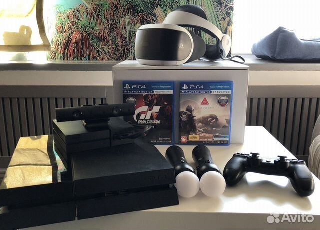 PS4 FAT + 33 топовые игры