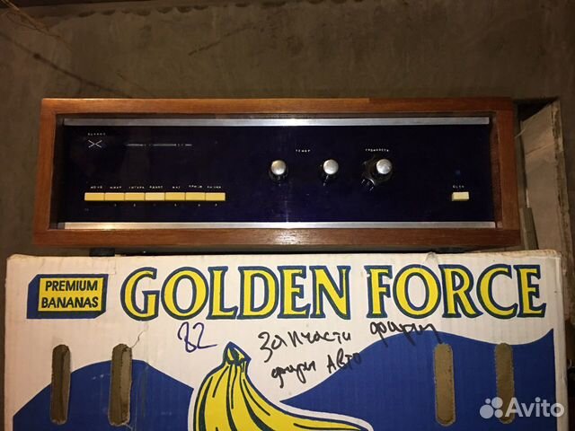 Усилитель, самоделка, конец 70х