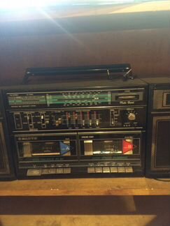 Двухкассетный стерео магнитофон по-во Япония