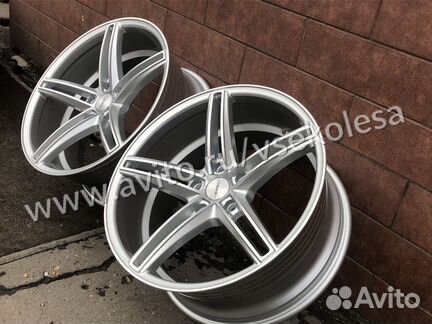 Новые лите диски R18 Vossen cv5 серебро