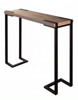 Консоль Лофт Loft металл и дерево