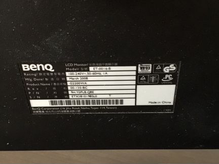 Монитор Benq