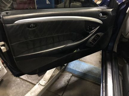 Салон кожа Mercedes CLK W209