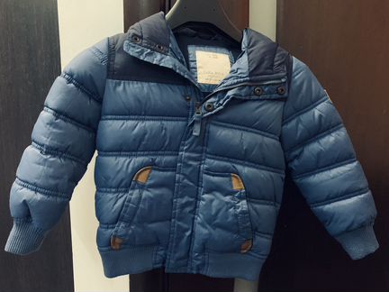 Куртка тёплая Zara для мальчика на 3 года