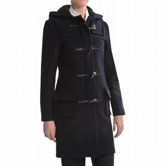 Пальто шерстяное john partridge дафл классика