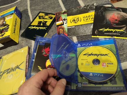 Cyberpunk 2077 ps4 steelbook