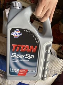 5 литров Масло 5W 50 fuchs Titan