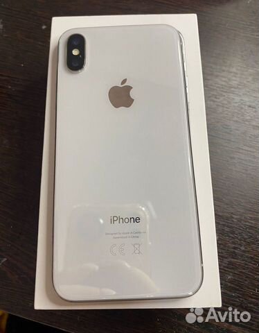 Телефон iPhone 10 256гб