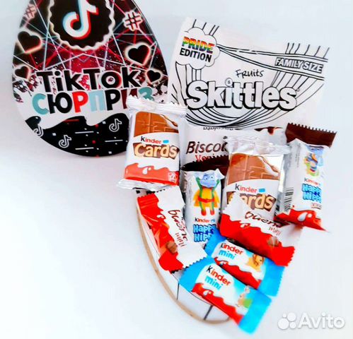 Сладкий подарок в деревянном боксе