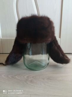 Шапки норковые 2 штуки