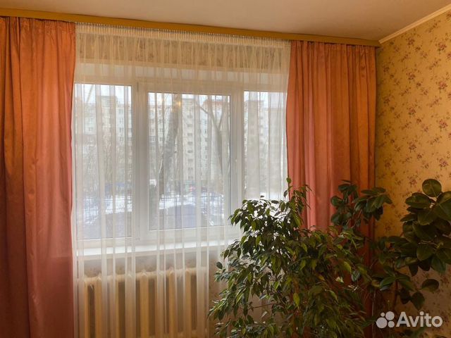 Шторы (тафта) и карниз