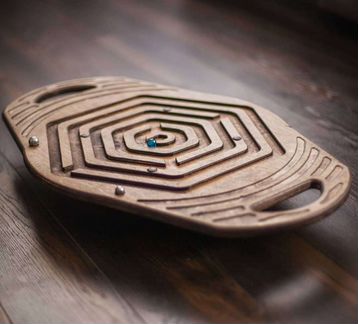 Балансир Ромб, балансировочная доска, балансборд