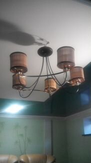 Люстра потолочная новая