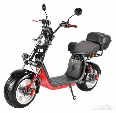 Электроскутер white siberia PRO MAX 3950W black