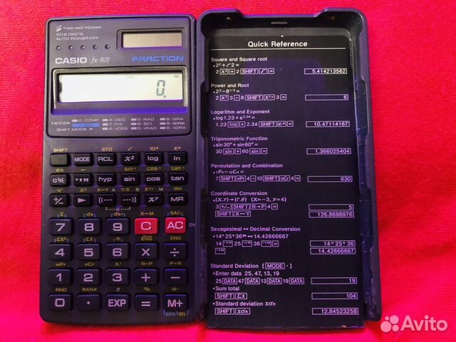 Kalkulyator Casio Fx 901 Kupit V Balabanovo Elektronika Avito