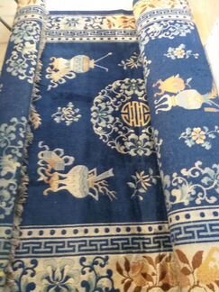 Ковер вьетнамский шерстяной ручной работы бу