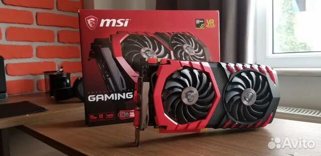 Msi 1080ti gaming x 11gb
