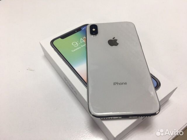 iPhone X 64Gb Silver есть рассрочка