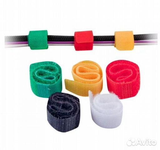 Стяжки на липучке (4шт)