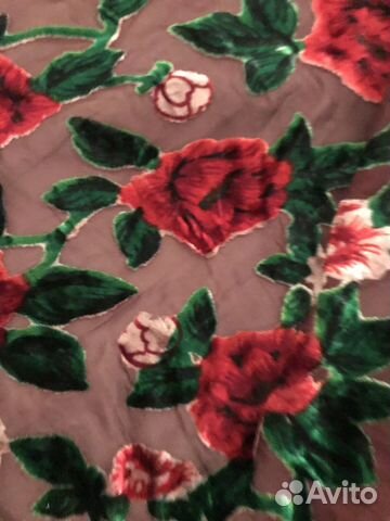 Ткань Панбархат шёлк 100