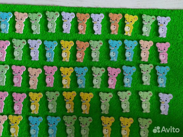 Пуговки декоративные