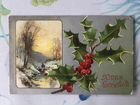 Антикварные английские рождественские открытки