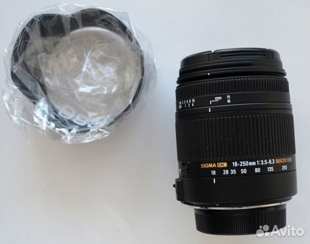 Объектив sigma AF 18-250 mm Macro для Nikon