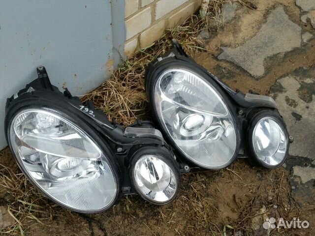 Фары на mersedes E-211