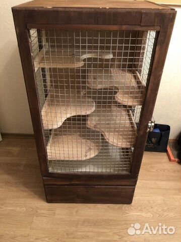 Клетка, витрина для шиншилл