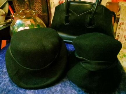 Ретро Шляпы фетр сумка за всё