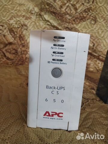 Ибп APC Back-UPS CS 650VA/400W (BK650EI) идеал