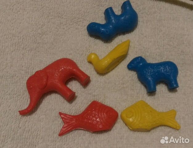 Маленькие фигурки животных СССР