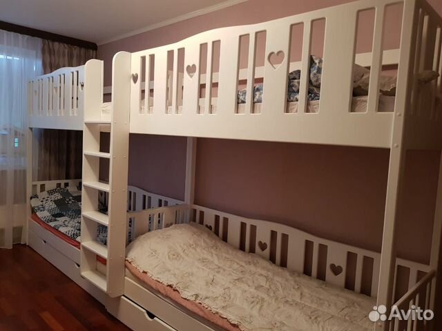 Детская кровать комплекс на 4 спальных места