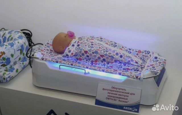 Синия лампа лечения желтушки
