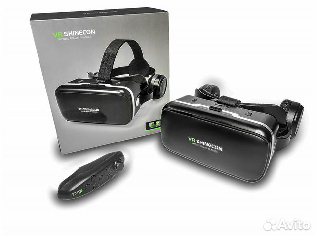Очки VR Shinecon для смартфона + джойстик