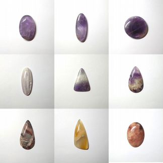 Кабошоны из натуральных камней