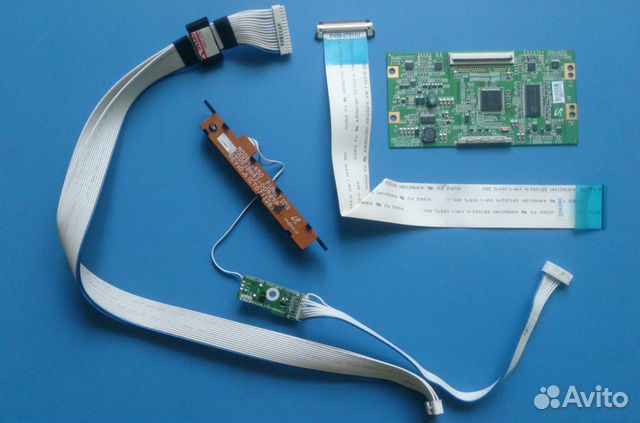 Запчасти с разбитых тв