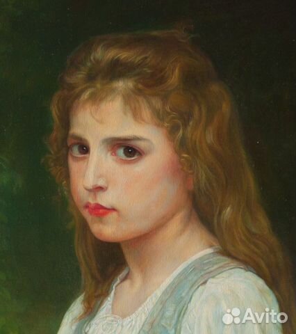 Продаётся картина маслом. Портрет девочки с фото