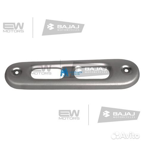 Экран тепловой глушителя, задний bajaj Avenger Str