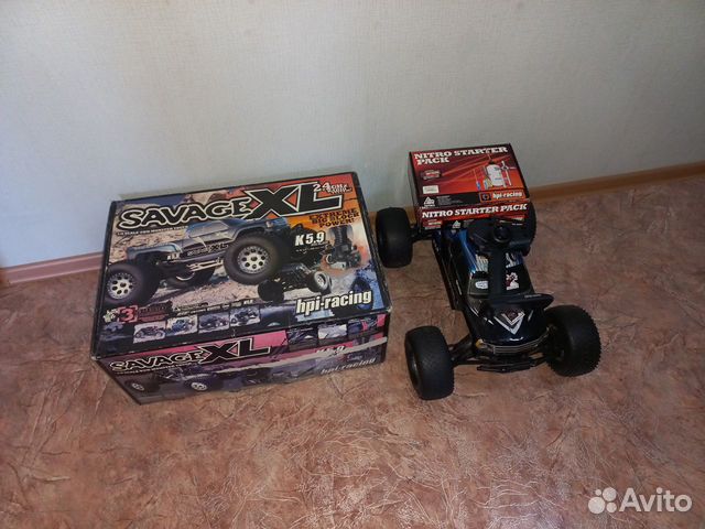 Машинка на радиоуправлении HPI Racing savage XL5.9