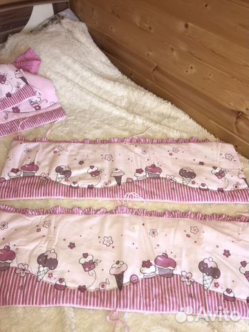 Бортики в кроватку