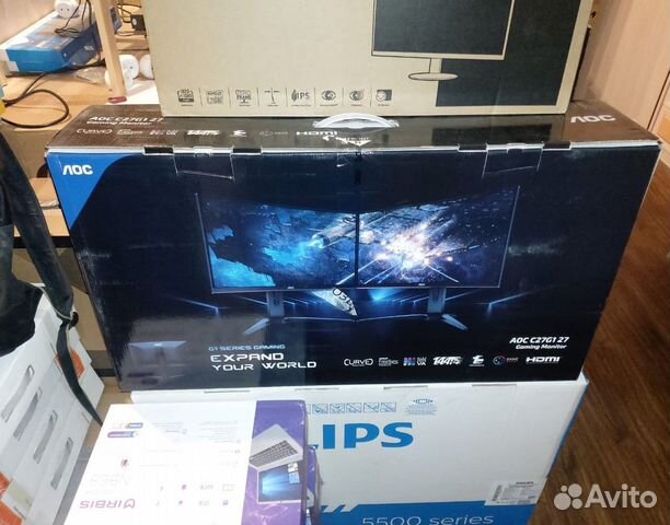 Партия новых мониторов для игр и работы гарантия