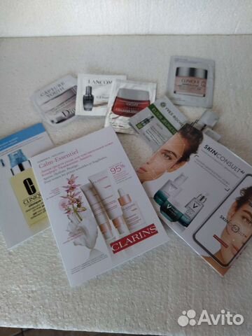 Пробники Dior, Clarins, Lancome