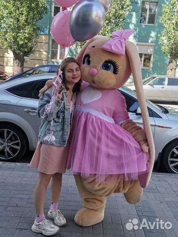 Ростовая кукла зайка и панда