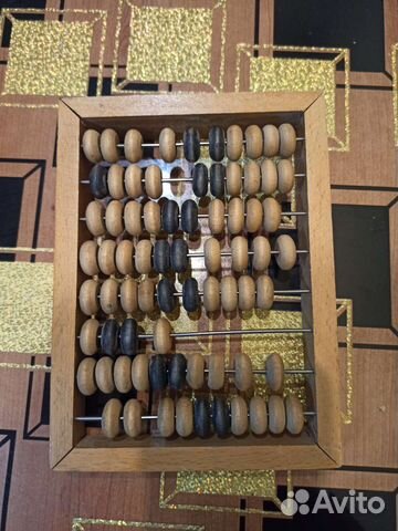 Счеты деревянные