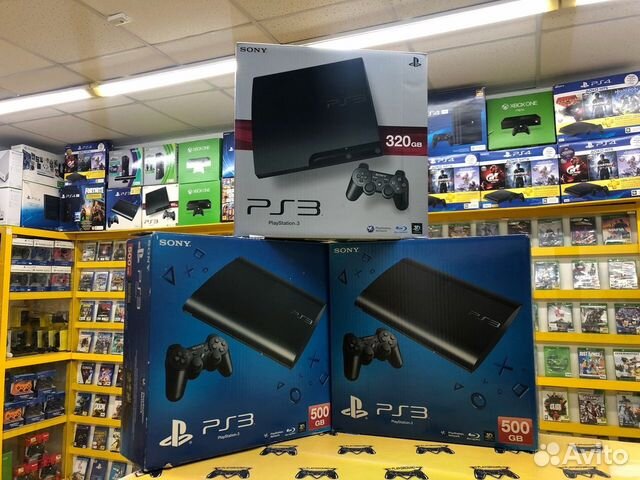 PlayStation 3 Slim/Super Slim 160/320/500 GB \ 1TB